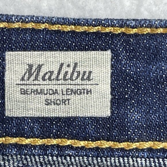 Adriano Goldschmied Jean Shorts Womens 25 Blue Malibu Bermuda Length 26x14 - Picture 8 of 10